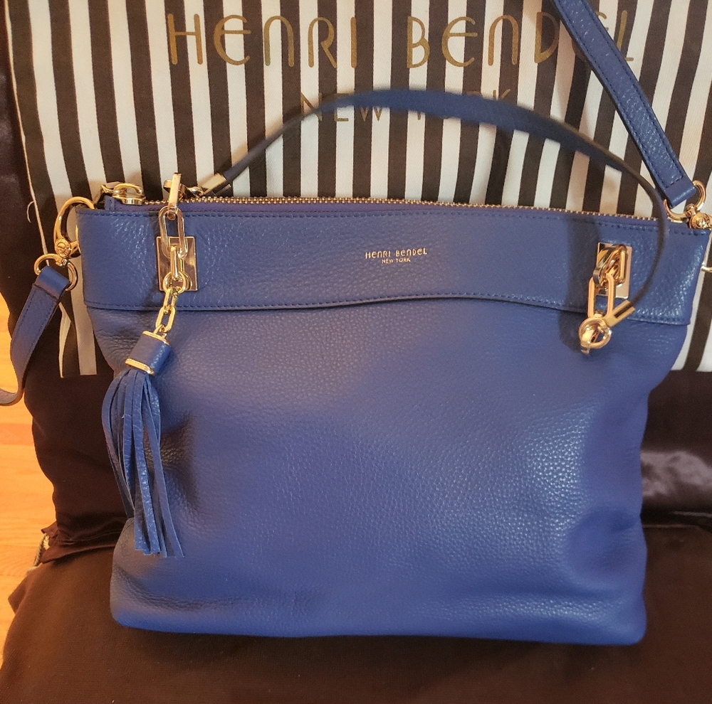 Henri Bendel Soho Tassel Messenger Bag NWT